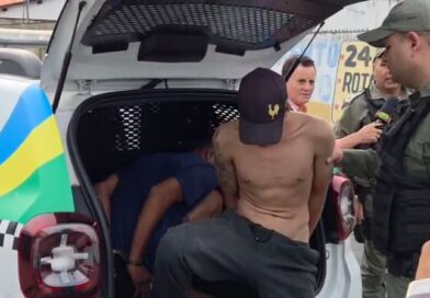 8º BPM detém dois adolescentes com drogas, arma de fogo e rádio comunicador em Altos