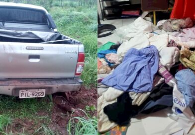 Cinco criminosos invadem residência, fazem família refém e roubam veículos e R$ 13 mil na zona rural de Teresina