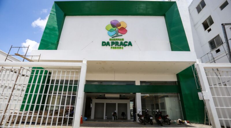 Novo shopping no Centro de Teresina será inaugurado em março com acesso direto à Praça Pedro II