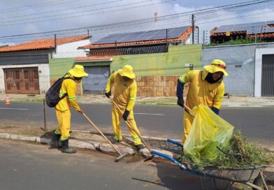 Grande Mutirão de Limpeza encerra circuito no Centro de Teresina com força-tarefa de 600 agentes e serviços sociais