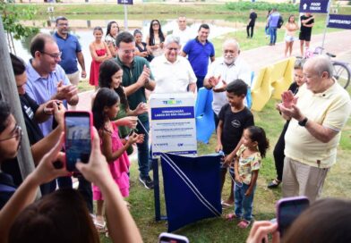Prefeitura de Teresina inaugura urbanização da Lagoa do São Joaquim na zona Norte