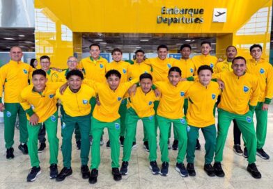 Equipe piauiense embarca para disputar o Mundial Escolar de Handebol na Macedônia do Norte