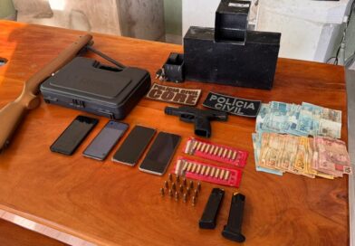 05 PESSOAS SÃO PRESAS APÓS AMARRAREM IDOSO, ROUBAREM R$ 500 MIL E PROVOCAREM A MORTE DA VÍTIMA