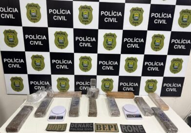 Polícia prende duas mulheres e apreende 10 tabletes de drogas em Teresina