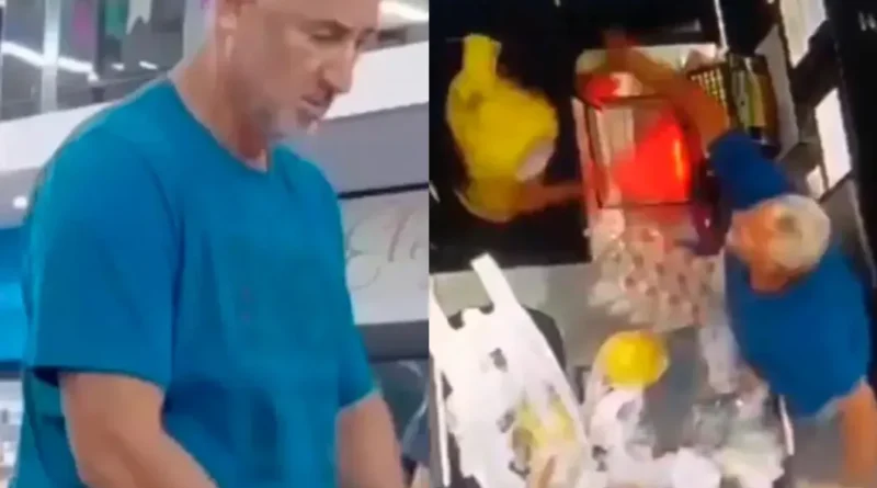 Vídeo de agressão contra operadora de caixa em supermercado da Bahia causa indignação nas redes