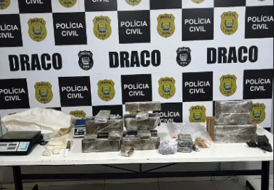 DRACO PRENDE DUPLA E APREENDE GRANDE CARGA DE DROGAS ENTRE TERESINA E ALTOS