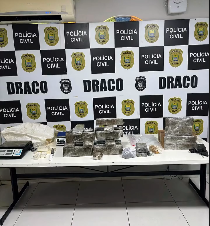 DRACO PRENDE DUPLA E APREENDE GRANDE CARGA DE DROGAS ENTRE TERESINA E ALTOS