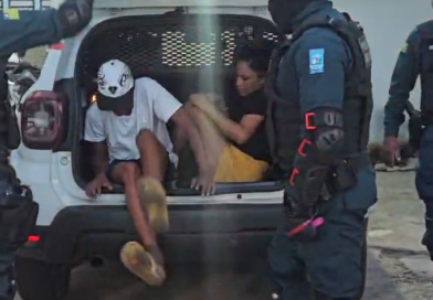 CASAL É PRESO APÓS SER FLAGRADO COM DROGAS NO CENTRO DE TERESINA
