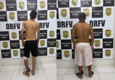 DRFV PRENDE TORNOZELADOS SUSPEITOS DE ROUBAR MOTOCICLETAS NA ZONA SUL DE TERESINA
