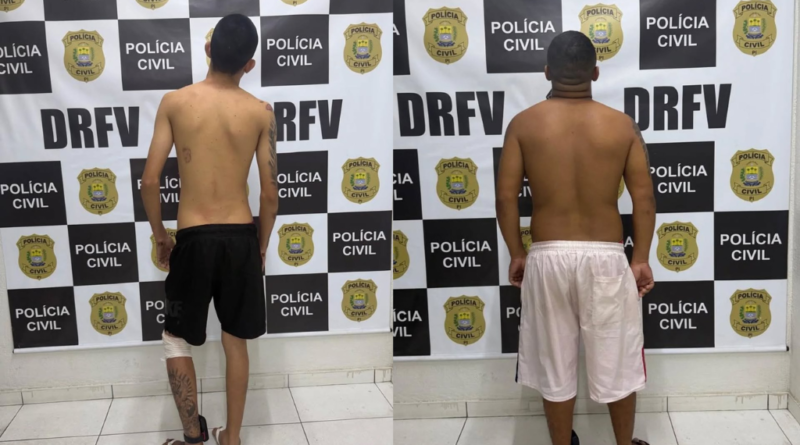 DRFV PRENDE TORNOZELADOS SUSPEITOS DE ROUBAR MOTOCICLETAS NA ZONA SUL DE TERESINA