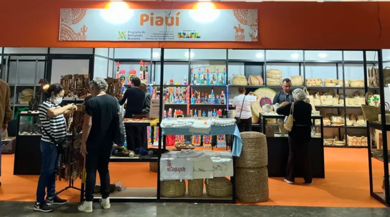 Artesanato do Piauí ganha destaque em salão nacional realizado em São Paulo