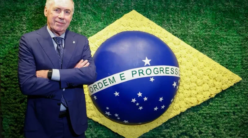 CBF renova contrato de Carlo Ancelotti até 2030 e garante ciclo completo à frente da Seleção Brasileira