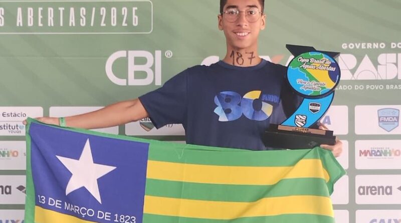 Atleta do Piauí brilha em competição nacional e garante vaga para os Jogos da Juventude 2026