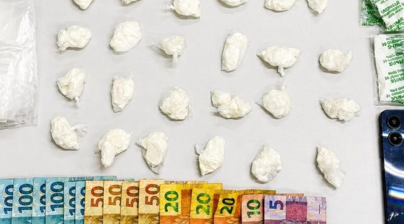 MOTOTAXISTA PRESO EM TIMON SUSPEITO DE VENDER COCAÍNA POR PIX E FAZER DELIVERY NO MUNICÍPIO