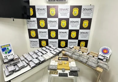 DENARC APREENDE GRANDE QUANTIDADE DE DROGAS ESCONDIDA EM PISO FALSO EM CAXIAS