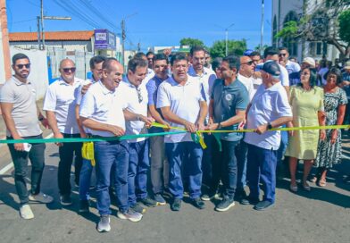 CANTO DO BURITI RECEBE NOVAS OBRAS DE ASFALTO, SAÚDE E EDUCAÇÃO DURANTE AGENDA COM RAFAEL FONTELES