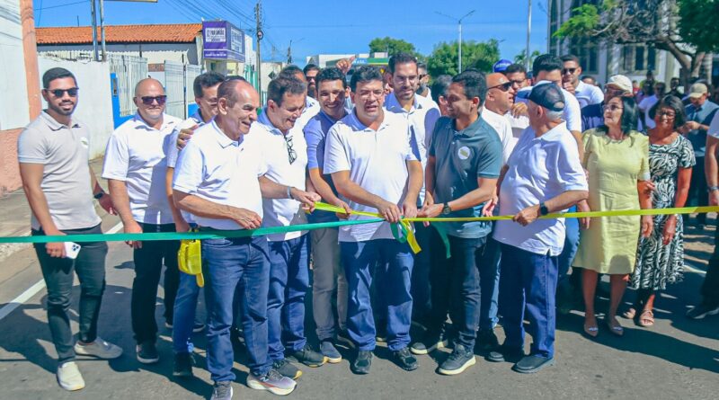 CANTO DO BURITI RECEBE NOVAS OBRAS DE ASFALTO, SAÚDE E EDUCAÇÃO DURANTE AGENDA COM RAFAEL FONTELES