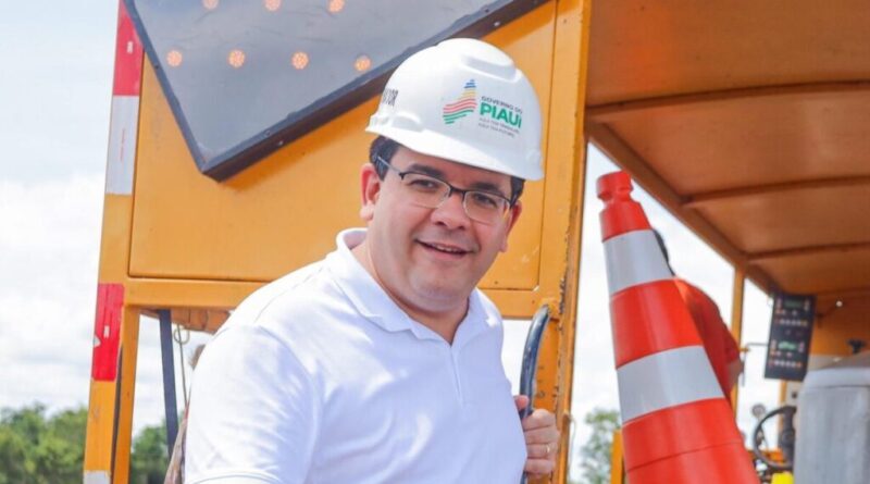 PIAUÍ INICIA OBRA DE ASFALTO EM TERESINA COM 159 RUAS E 54 BAIRROS