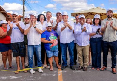Rafael Fonteles entrega asfaltamento de sete ruas no Residencial Betinho e destaca participação popular no OPA