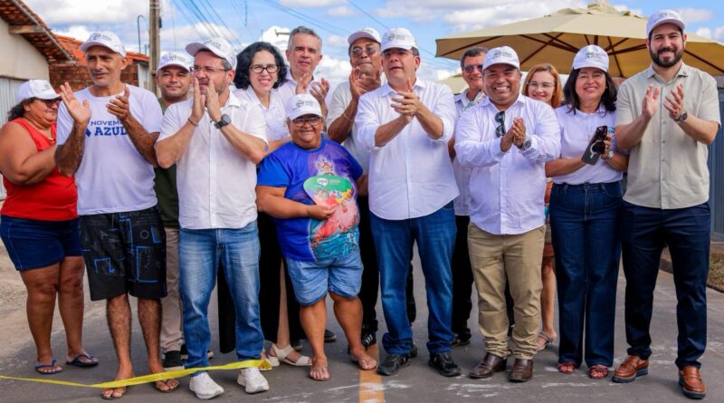Rafael Fonteles entrega asfaltamento de sete ruas no Residencial Betinho e destaca participação popular no OPA