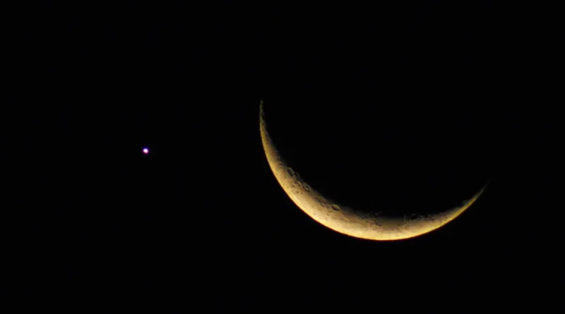 Encontro da Lua com Vênus e alinhamento de planetas marcam espetáculo no céu nesta quarta-feira