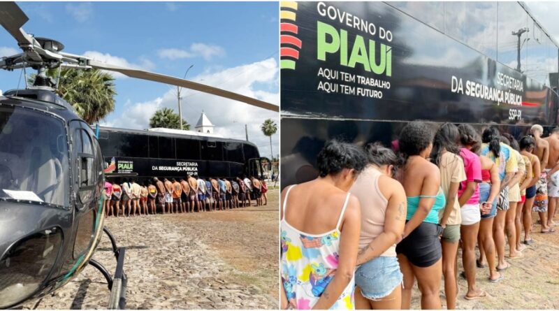 OPERAÇÃO CERCO DAS ÁGUAS CUMPRE 104 MANDADOS CONTRA ORGANIZAÇÃO CRIMINOSA NO PIAUÍ