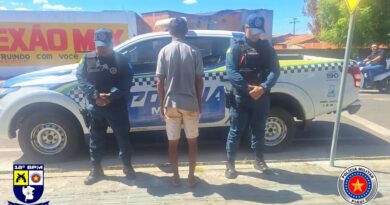 Homem é preso em flagrante por perseguir e ameaçar ex-companheira em Amarante