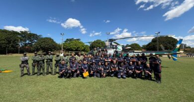 Helicóptero da PM vai reforçar transporte de pacientes e órgãos pelo SAMU Aéreo no Piauí