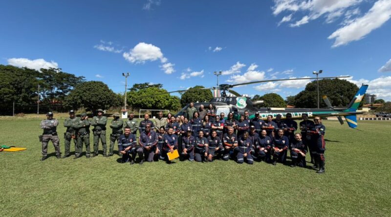 Helicóptero da PM vai reforçar transporte de pacientes e órgãos pelo SAMU Aéreo no Piauí