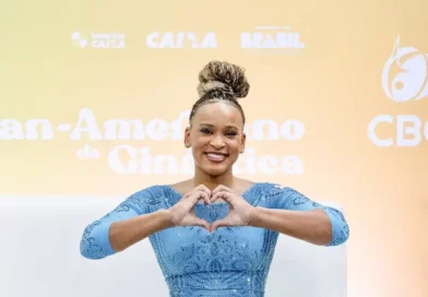 Rebeca Andrade volta às competições com ouro no Pan-Americano de ginástica artística