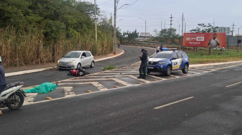 MOTOCICLISTA MORRE APÓS PERDER CONTROLE DA MOTO EM ALÇA DA PONTE ANSELMO DIAS