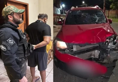 Motorista suspeito de atropelar policial penal e filha tem prisão preventiva cumprida em Teresina