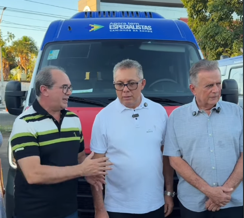 Nazária recebe nova ambulância para reforçar transporte de pacientes do município