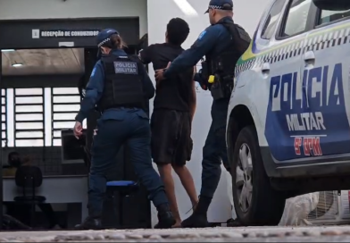 HOMEM É PRESO APÓS TENTAR INVADIR ÓRGÃO DA PREFEITURA NO PARQUE DA CIDADE