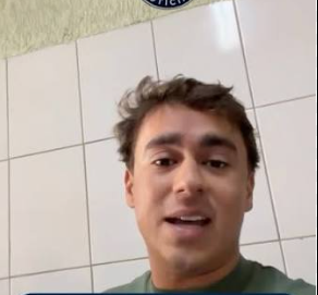 Nikolas Ferreira faz teste de popularidade em restaurante e publicação repercute nas redes sociais