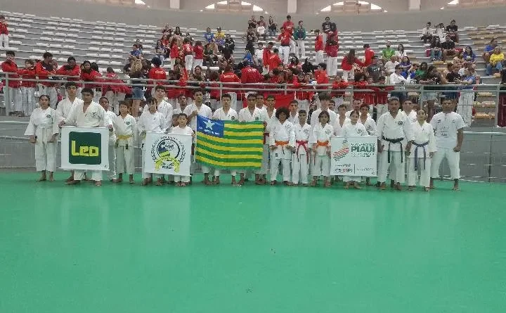 Piauí soma 40 medalhas e conquista sete ouros em campeonato nacional de karatê