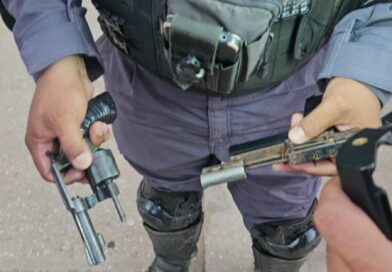 ESQUADRÃO ÁGUIA PRENDE DUPLA ARMADA APÓS ACOMPANHAMENTO TÁTICO EM TIMON (MA)