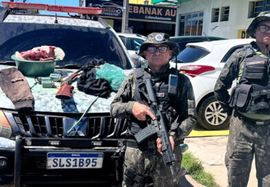 Homem é detido por suspeita de caça ilegal com arma e carne de animais silvestres na zona Norte de Teresina