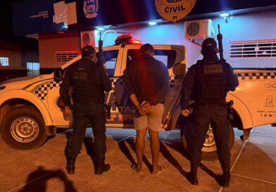 Suspeito de tentar matar mototaxista durante assalto é preso e tem motocicleta recuperada no Piauí
