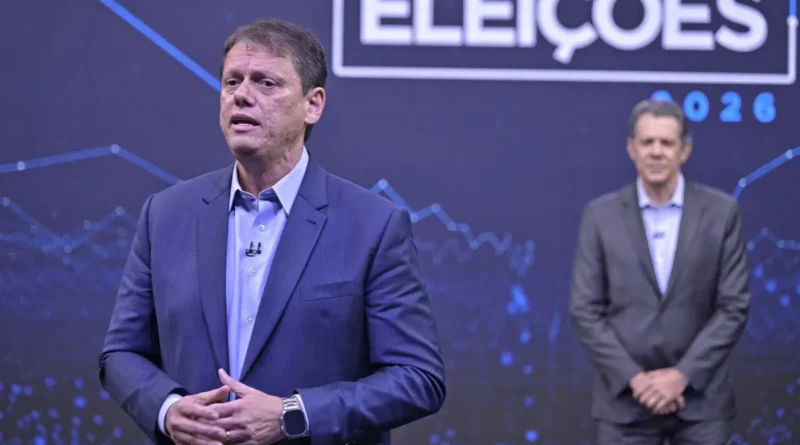 TARCÍSIO REBATE HADDAD E DIZ QUE NÃO TEM VERGONHA DE BOLSONARO: “TENHO GRATIDÃO”