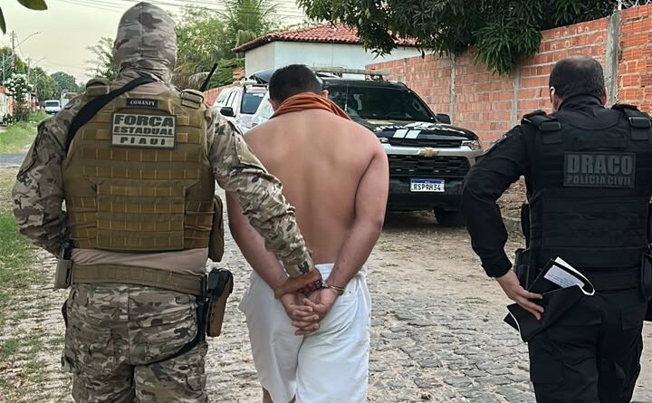 DRACO PRENDE SUSPEITOS DE EXIBIREM ARMAS NAS REDES SOCIAIS EM TERESINA E ALTOS