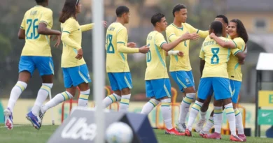 Brasil Sub-15 goleia Uruguai por 7 a 0 no último amistoso antes da Liga Evolução