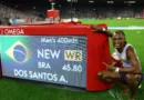 Alison dos Santos faz história e estabelece novo recorde mundial nos 400m com barreiras