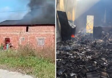 Homem incendeia casa da ex-companheira com filha de 13 anos dentro do imóvel e foge após o crime