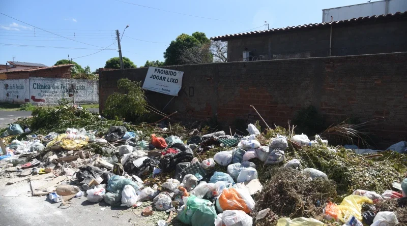 Donos de terrenos com lixo podem receber multa de até R$ 1 mil em Teresina