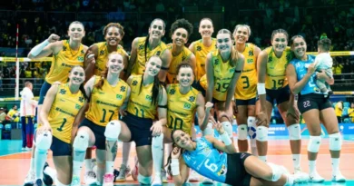 Brasil inicia busca pela vaga olímpica com vitória sobre a Venezuela no vôlei