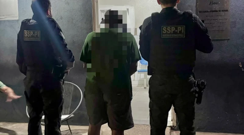 Homem condenado por homicídio é localizado e preso em Socorro do Piauí