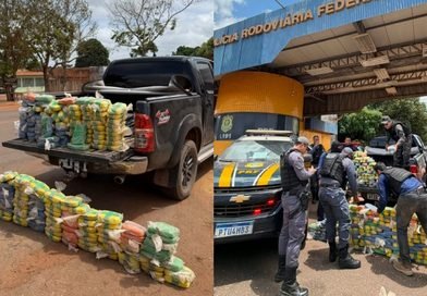 Motorista é detido após PRF e PM encontrarem 200 kg de crack em veículo no Maranhão