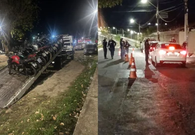 Operação Arcanjo aborda quase 200 pessoas e retira 19 veículos de circulação em Teresina