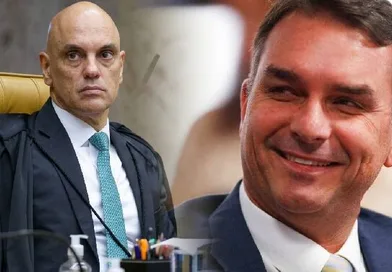 Flávio Bolsonaro chama Moraes de “laranja podre” do STF e critica atuação do ministro